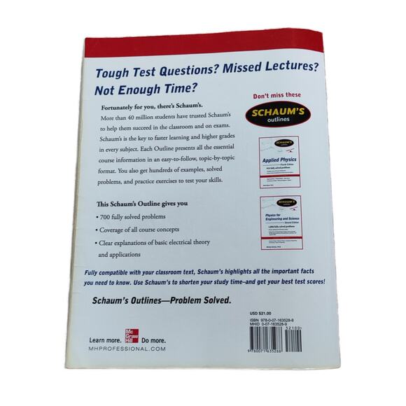 Schaum's Outline of Basic Electricity, Second Edition - Picture 2 of 2